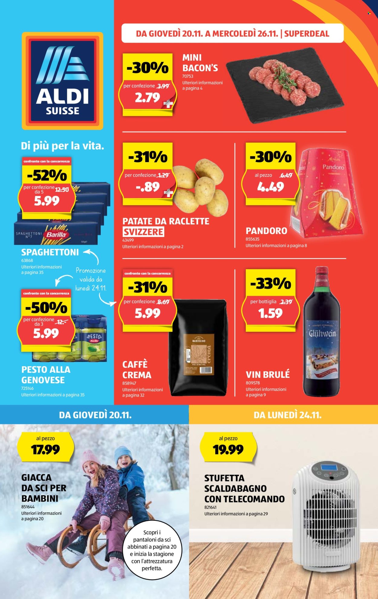Volantino Aldi - 20.11.2025 - 26.11.2025. Pagina 1. Pagina 1