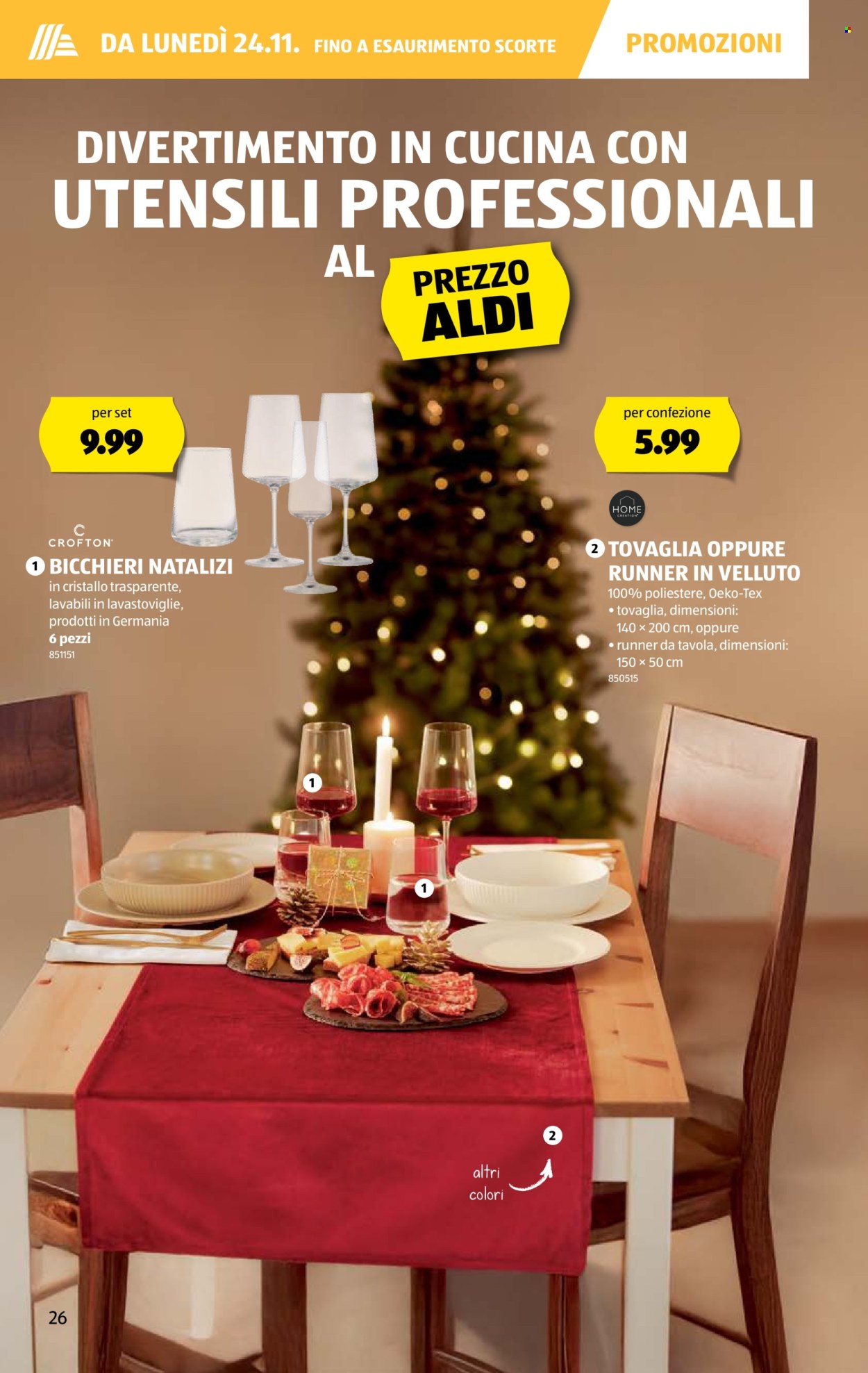 Volantino Aldi - 20.11.2025 - 26.11.2025. Pagina 26. Pagina 26