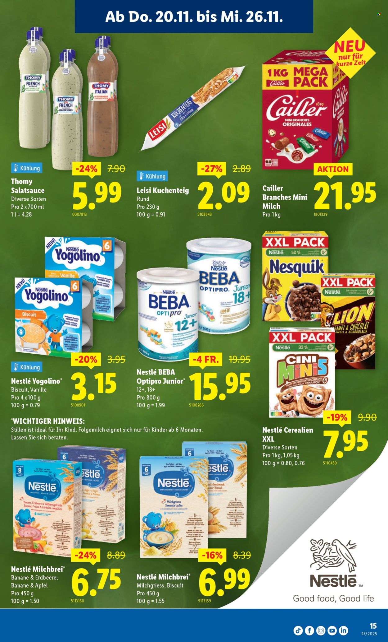 Volantino Lidl - 20.11.2025 - 26.11.2025. Pagina 15. Pagina 15