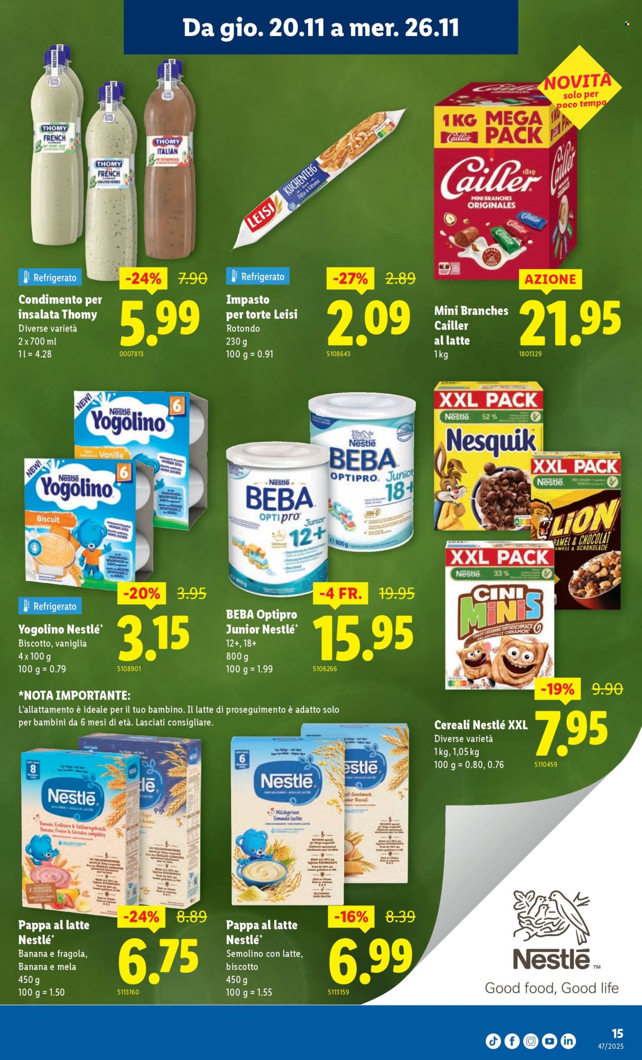 Volantino Lidl - 20.11.2025 - 26.11.2025. Pagina 15. Pagina 15