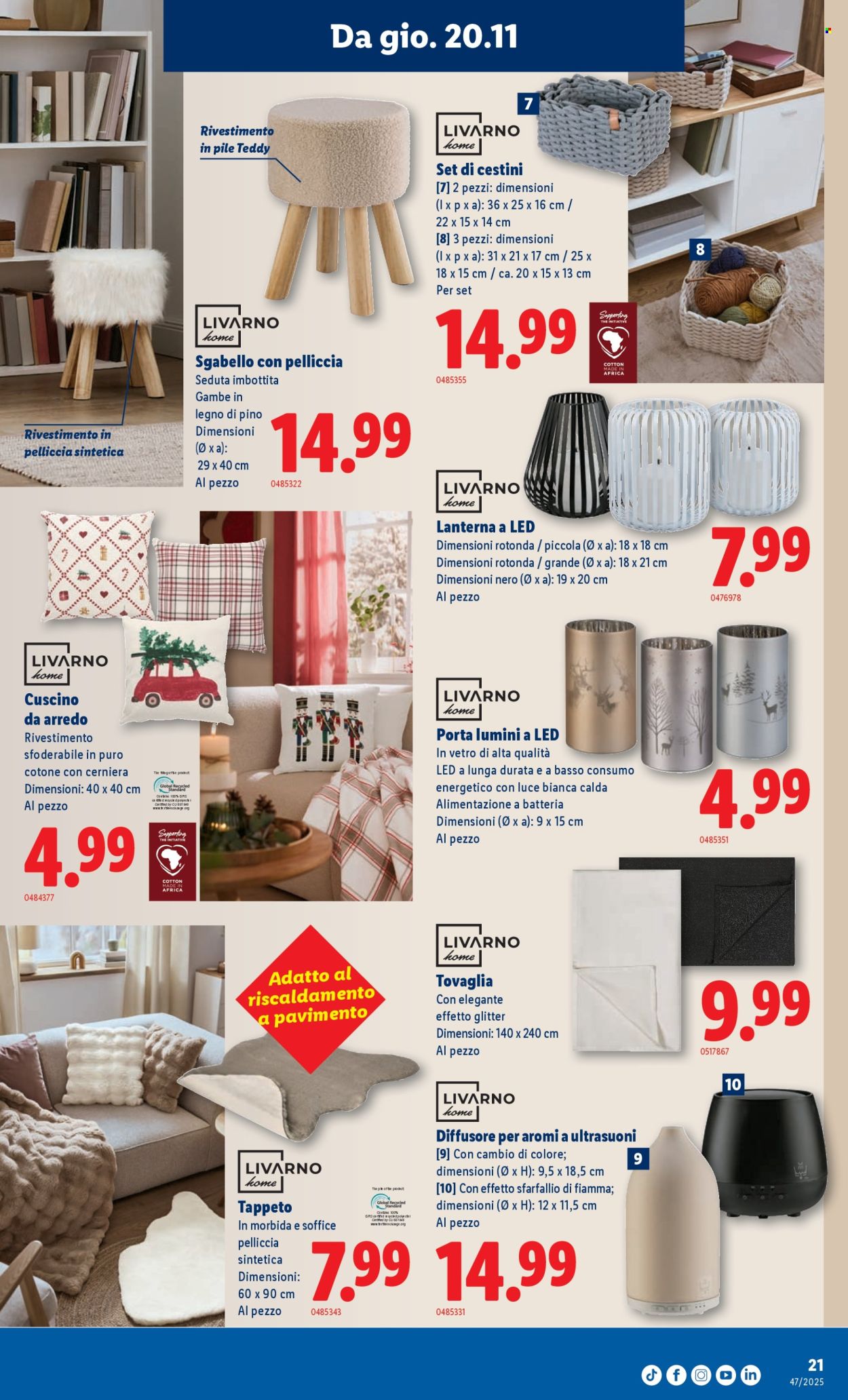 Volantino Lidl - 20.11.2025 - 26.11.2025. Pagina 21. Pagina 21