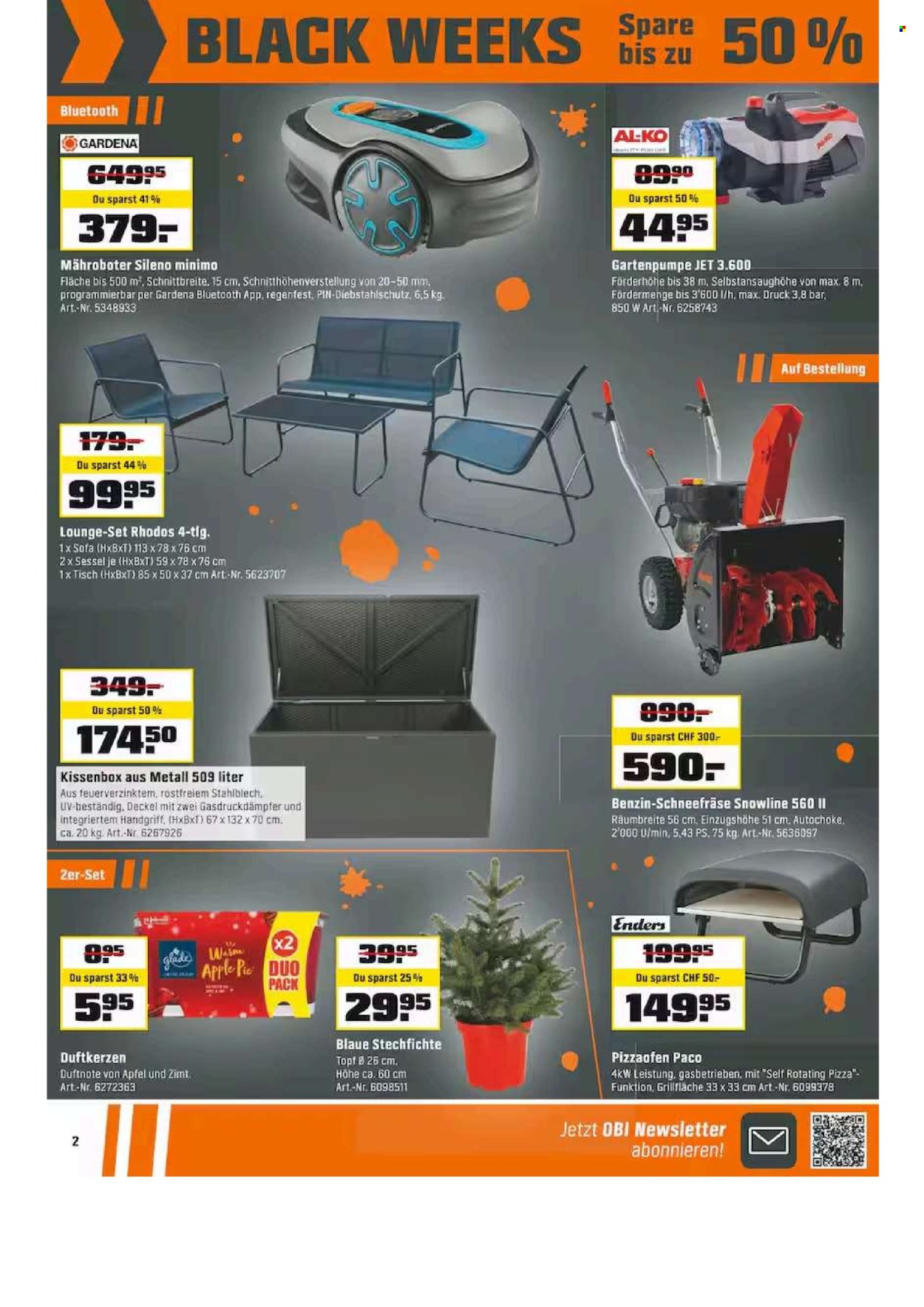 Volantino OBI - 17.11.2025 - 30.11.2025. Pagina 2. Pagina 2