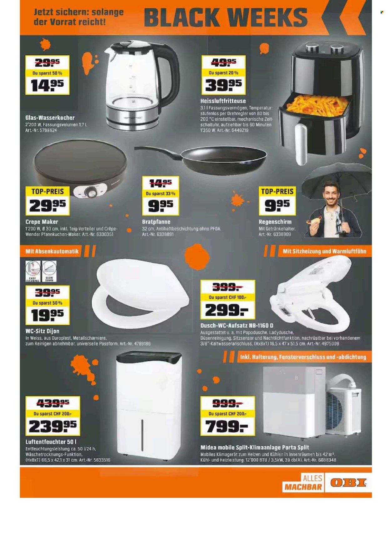 Volantino OBI - 17.11.2025 - 30.11.2025. Pagina 3. Pagina 3