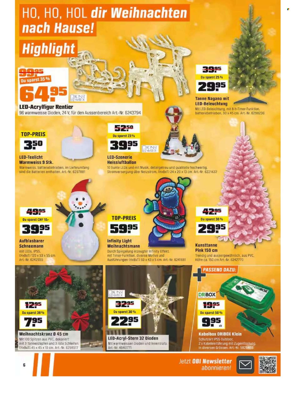 Volantino OBI - 17.11.2025 - 30.11.2025. Pagina 6. Pagina 6