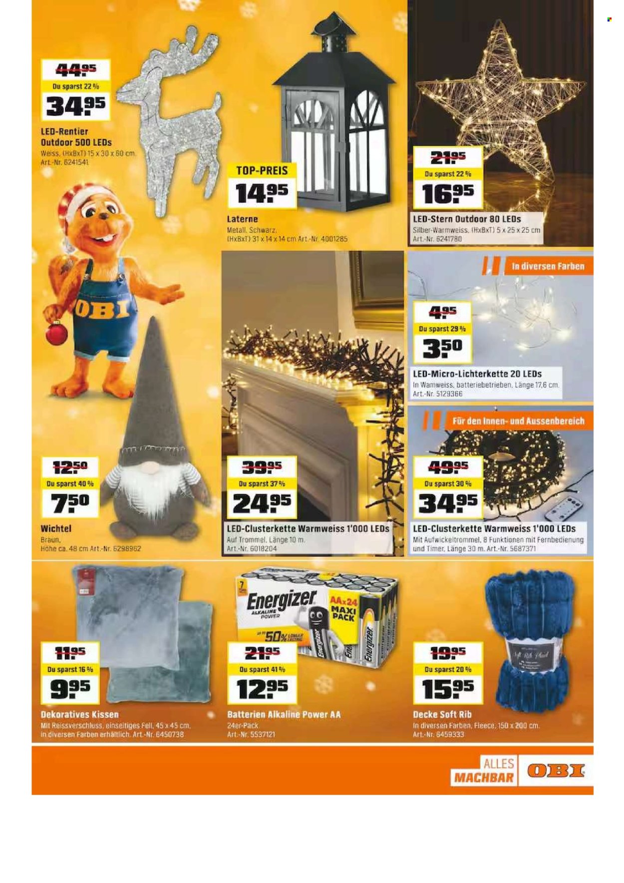 Volantino OBI - 17.11.2025 - 30.11.2025. Pagina 7. Pagina 7