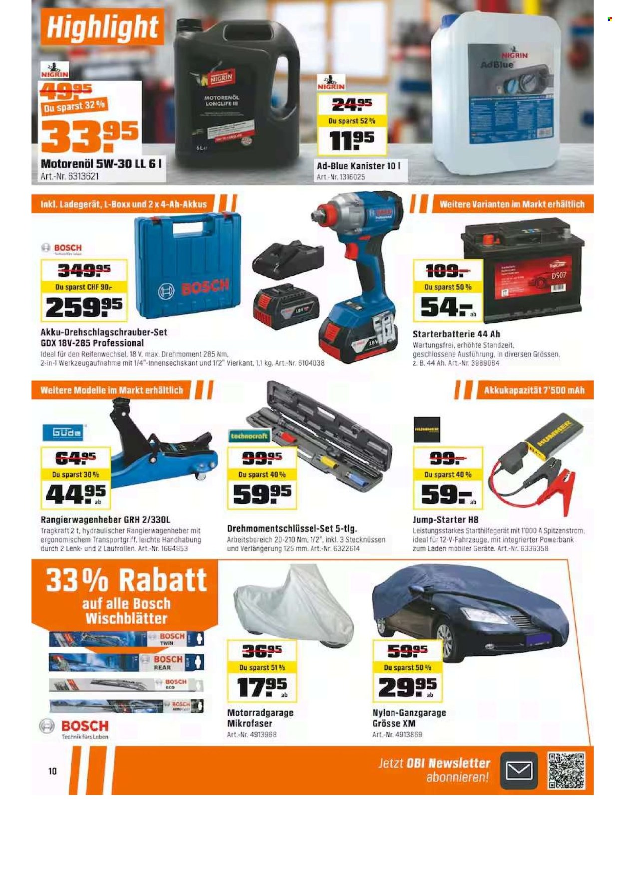 Volantino OBI - 17.11.2025 - 30.11.2025. Pagina 10. Pagina 10