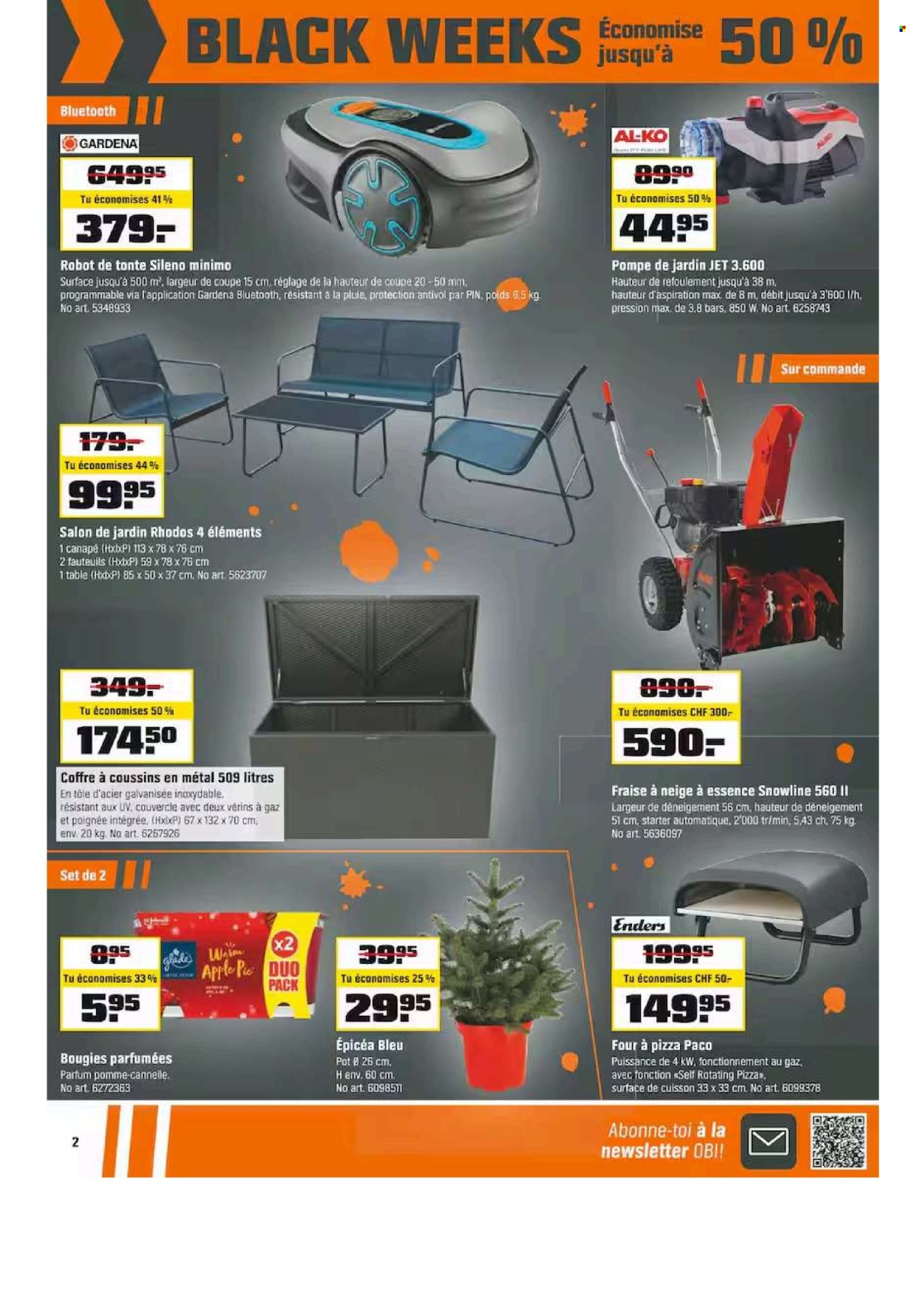 Volantino OBI - 17.11.2025 - 30.11.2025. Pagina 2. Pagina 2