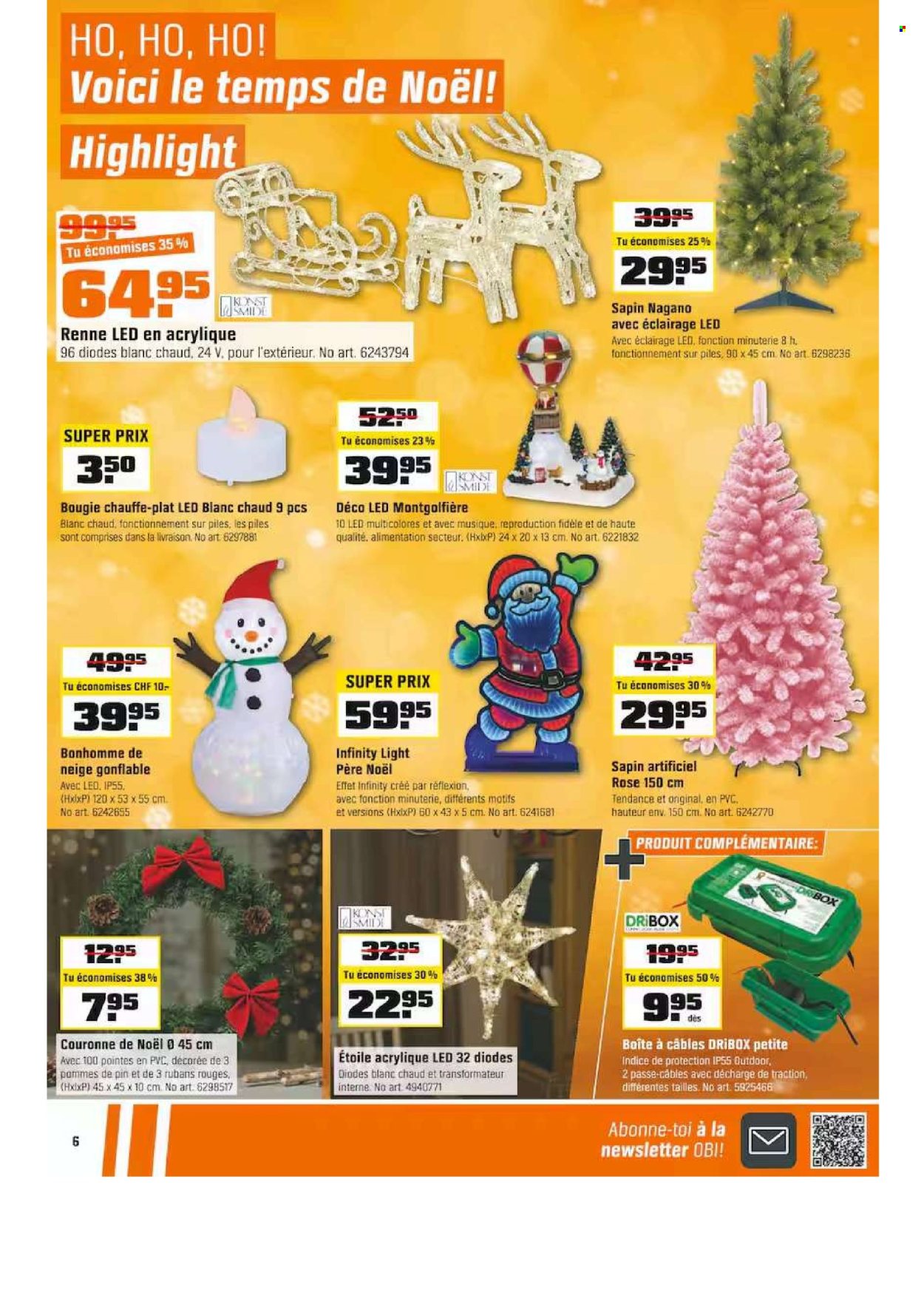 Volantino OBI - 17.11.2025 - 30.11.2025. Pagina 6. Pagina 6