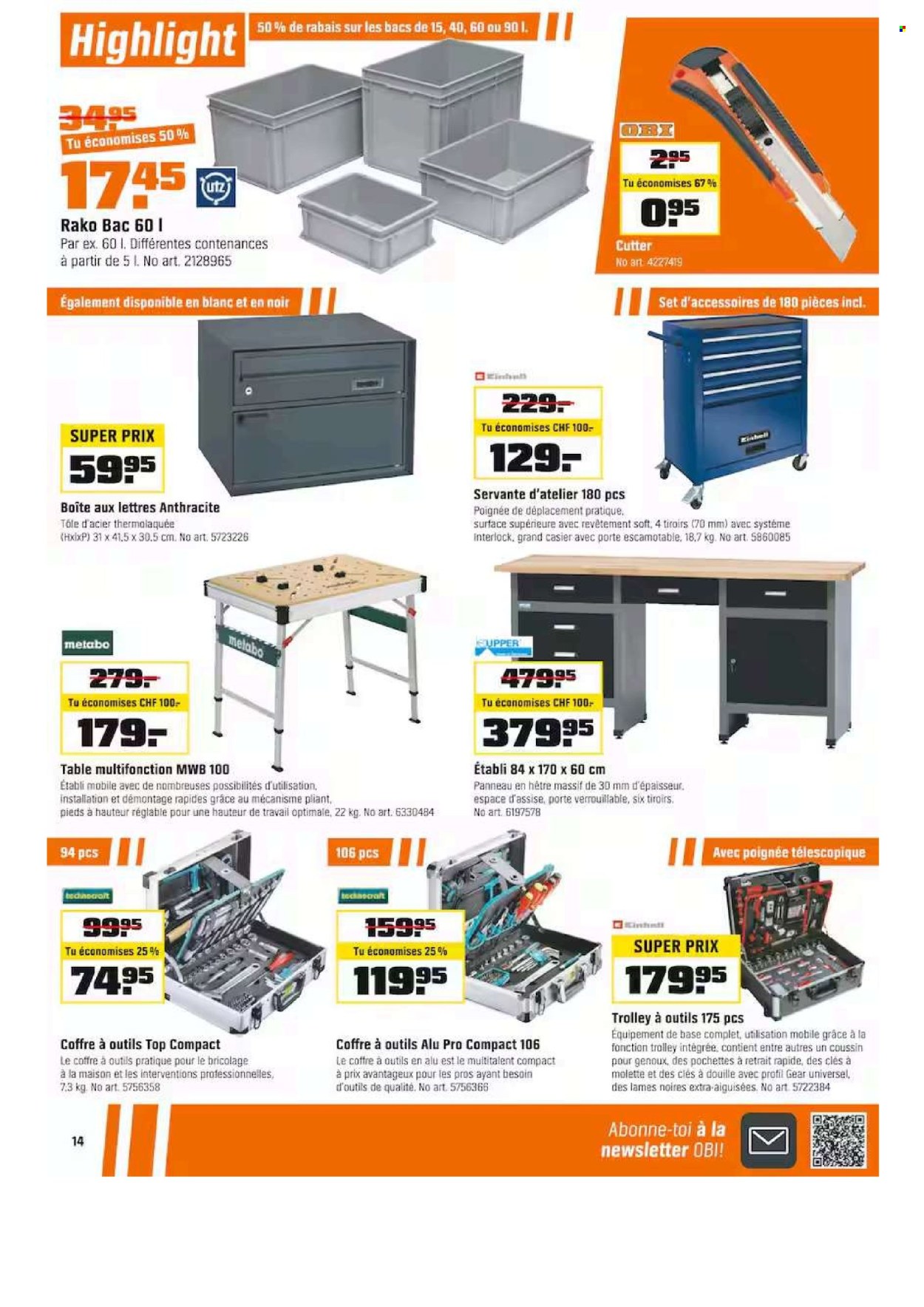 Volantino OBI - 17.11.2025 - 30.11.2025. Pagina 14. Pagina 14