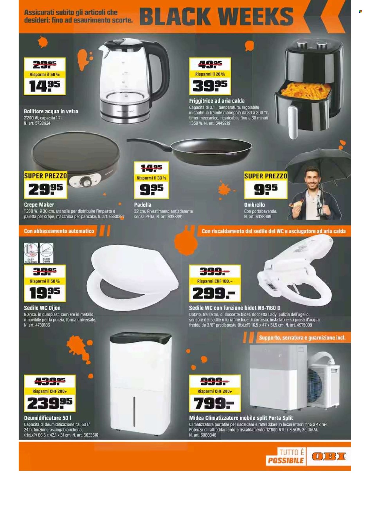 Volantino OBI - 17.11.2025 - 30.11.2025. Pagina 3. Pagina 3