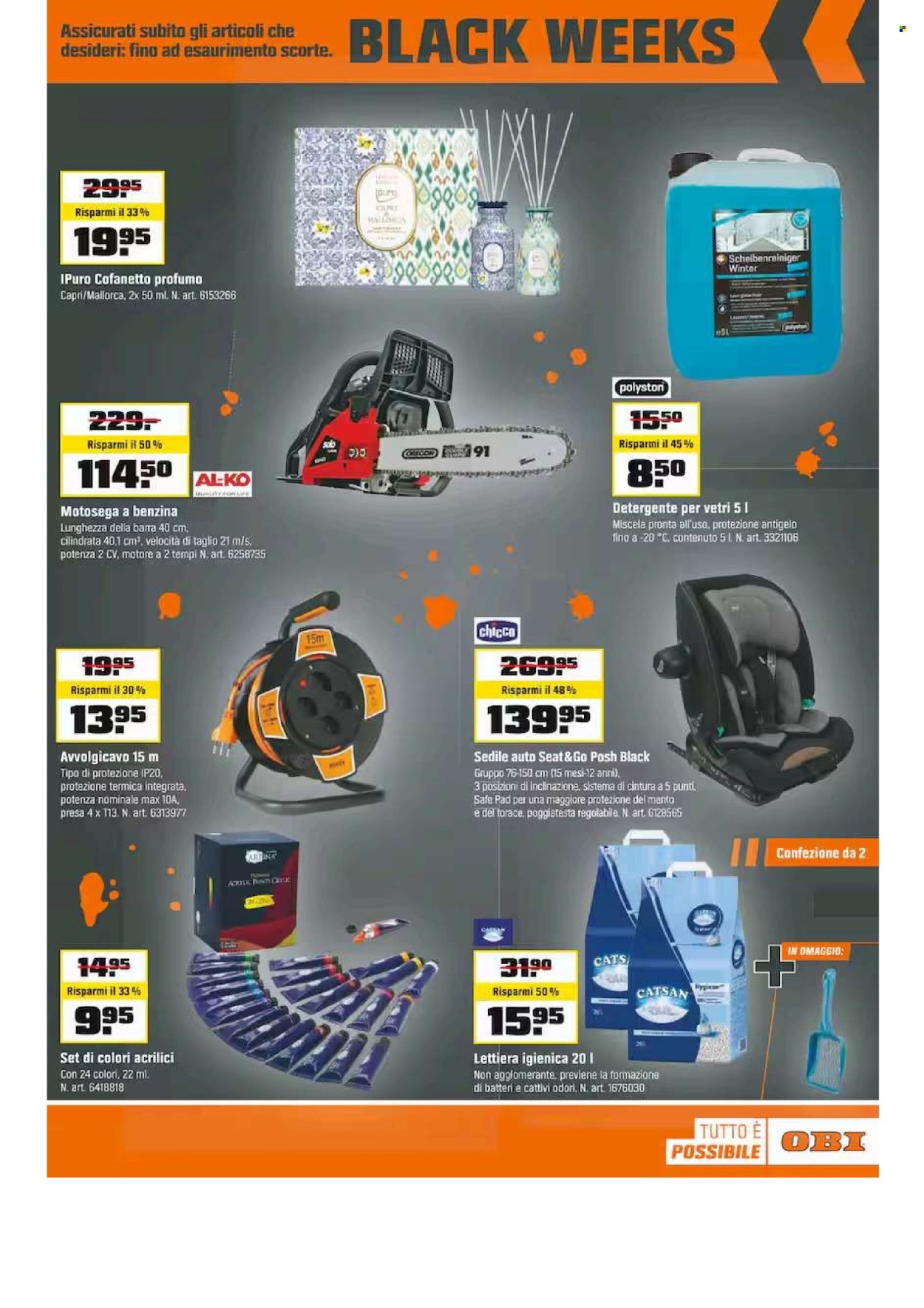 Volantino OBI - 17.11.2025 - 30.11.2025. Pagina 5. Pagina 5