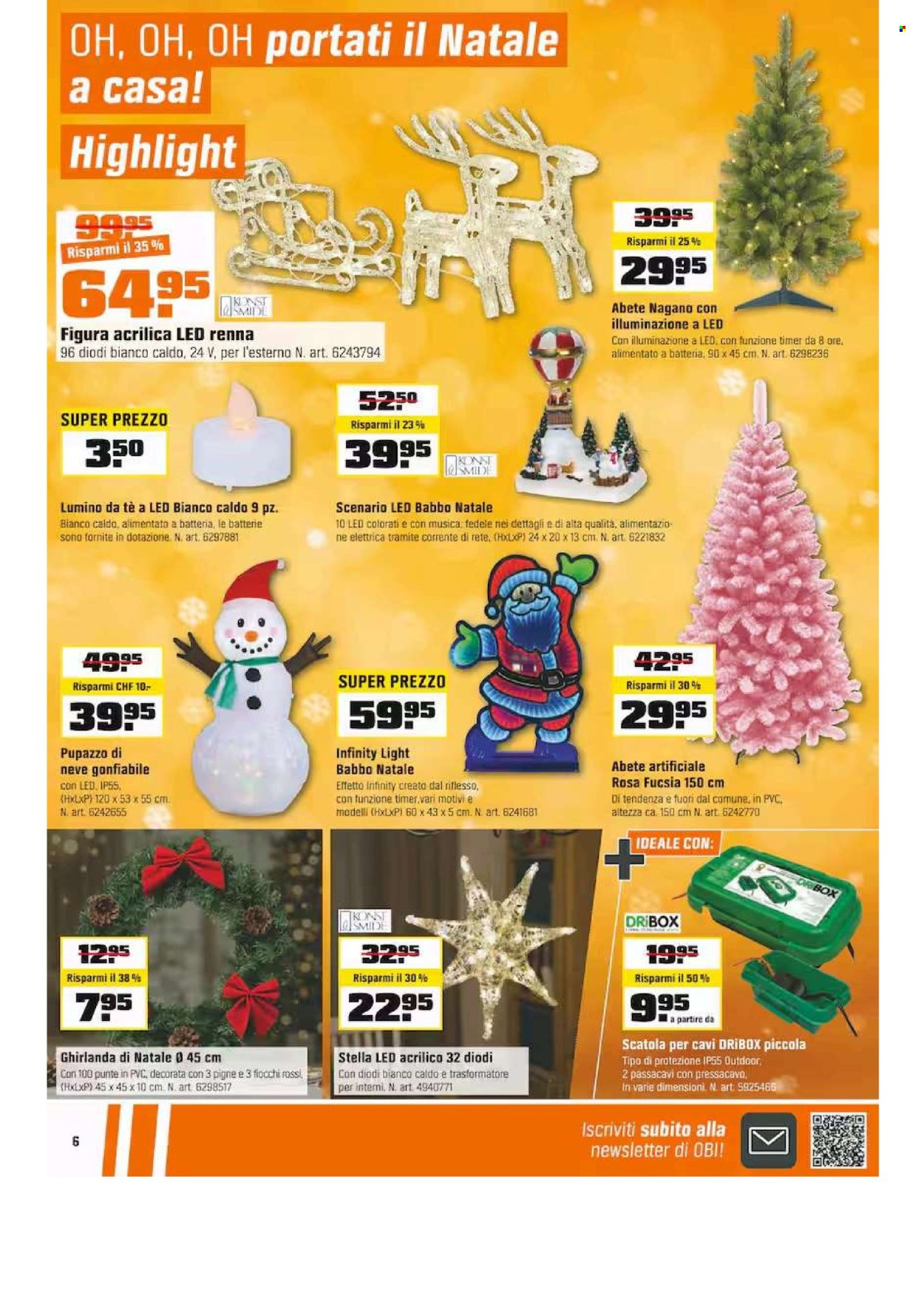 Volantino OBI - 17.11.2025 - 30.11.2025. Pagina 6. Pagina 6