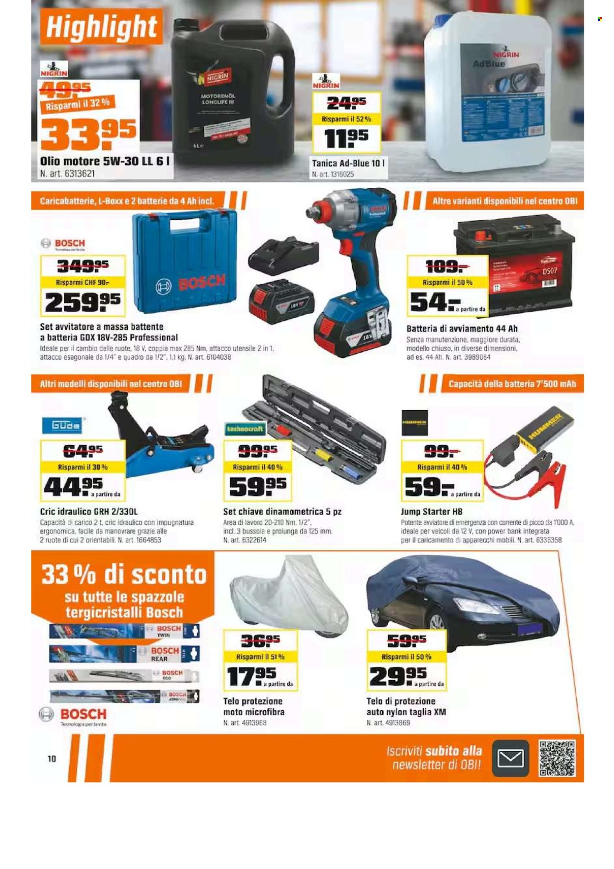 Volantino OBI - 17.11.2025 - 30.11.2025. Pagina 10. Pagina 10