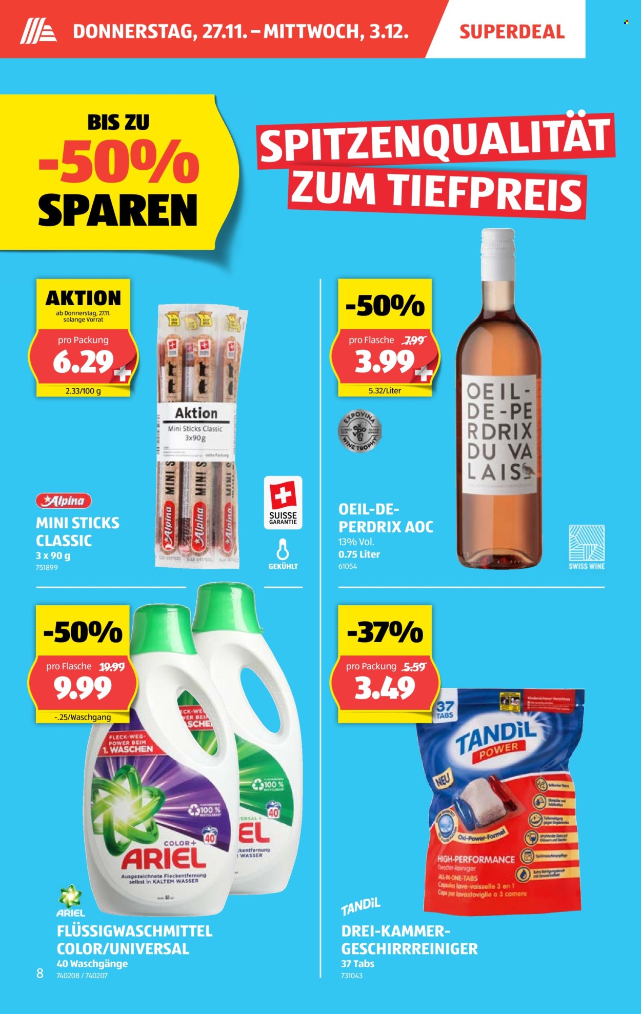 Volantino Aldi - 27.11.2025 - 3.12.2025. Pagina 8. Pagina 8