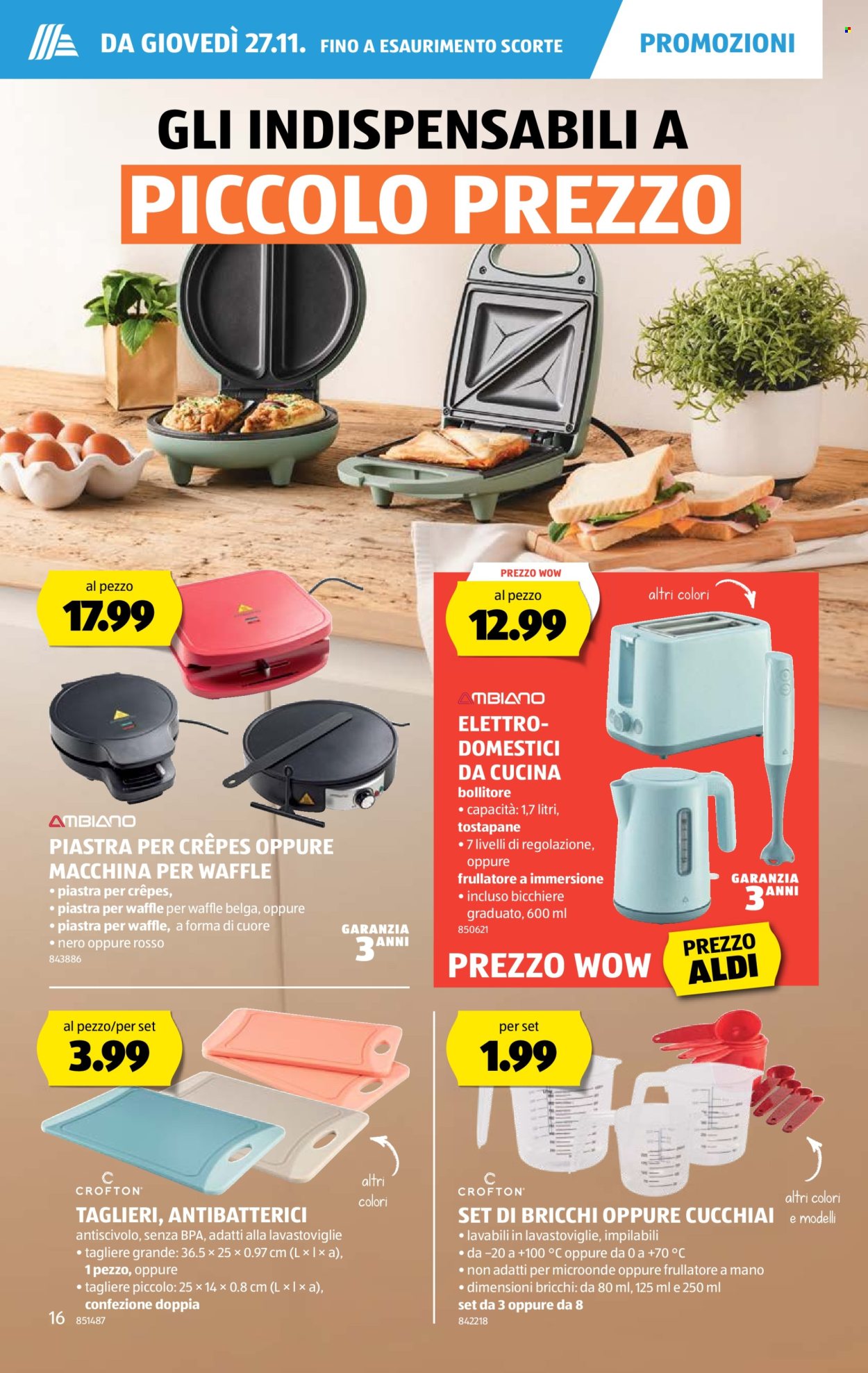 Volantino Aldi - 27.11.2025 - 3.12.2025. Pagina 16. Pagina 16