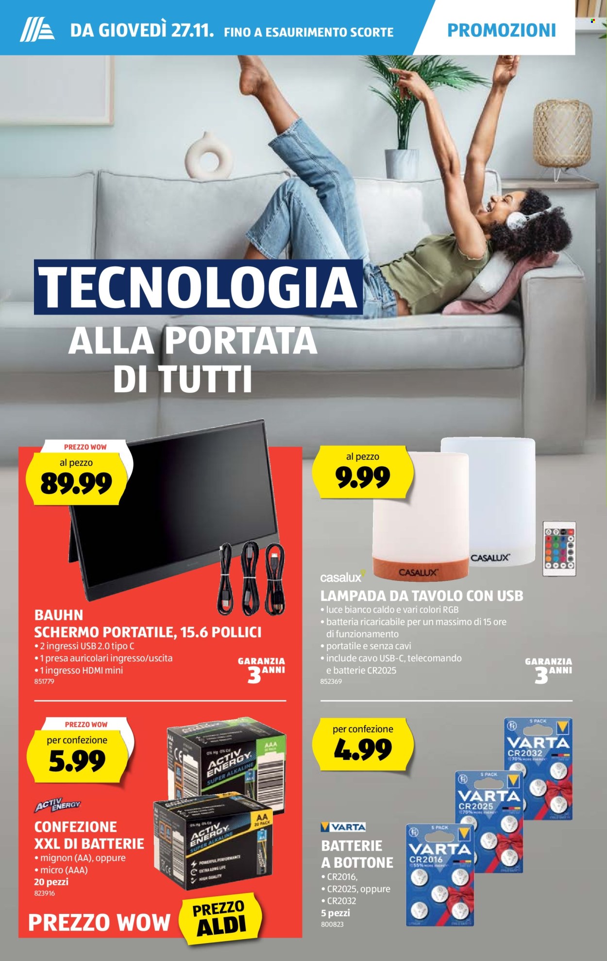 Volantino Aldi - 27.11.2025 - 3.12.2025. Pagina 18. Pagina 18