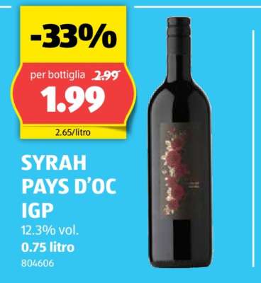 SYRAH PAYS D’OC IGP
