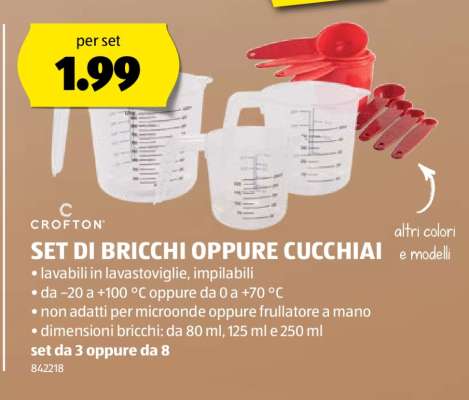 SET DI BRICCHI OPPURE CUCCHIAI