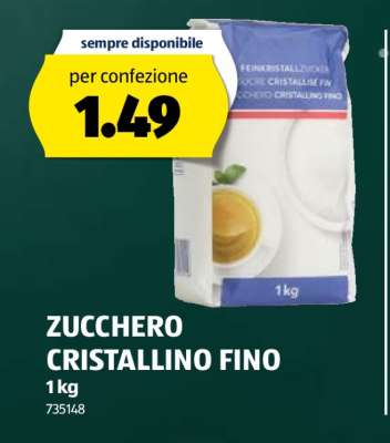 ZUCCHERO CRISTALLINO FINO