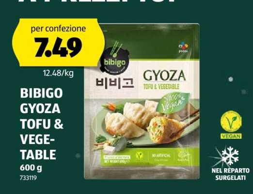 BIBIGO GYOZA TOFU & VEGETABLE