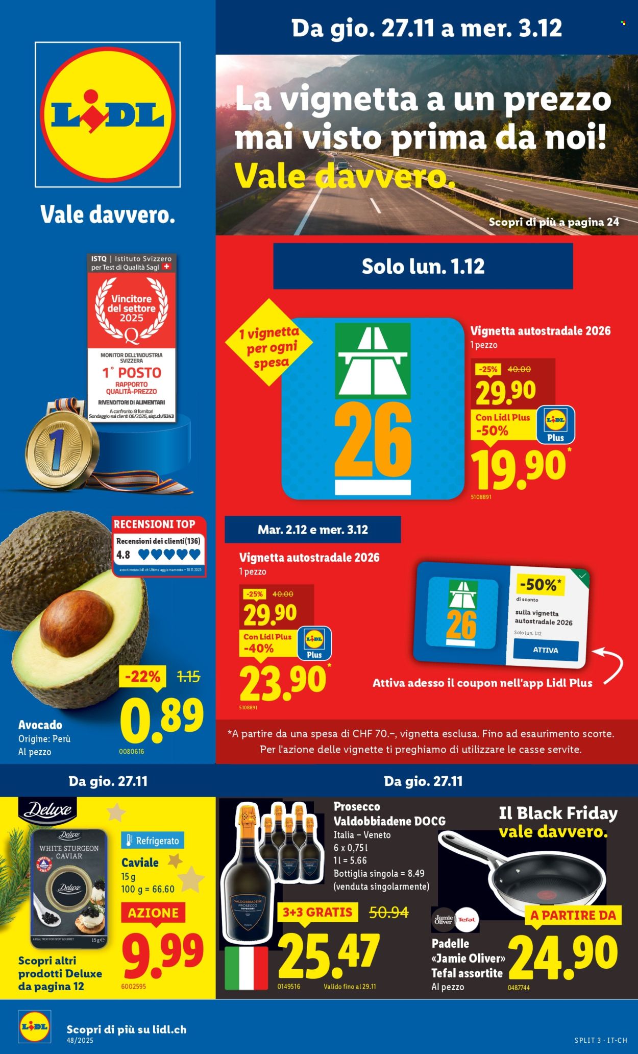 Volantino Lidl - 27.11.2025 - 3.12.2025. Pagina 1. Pagina 1