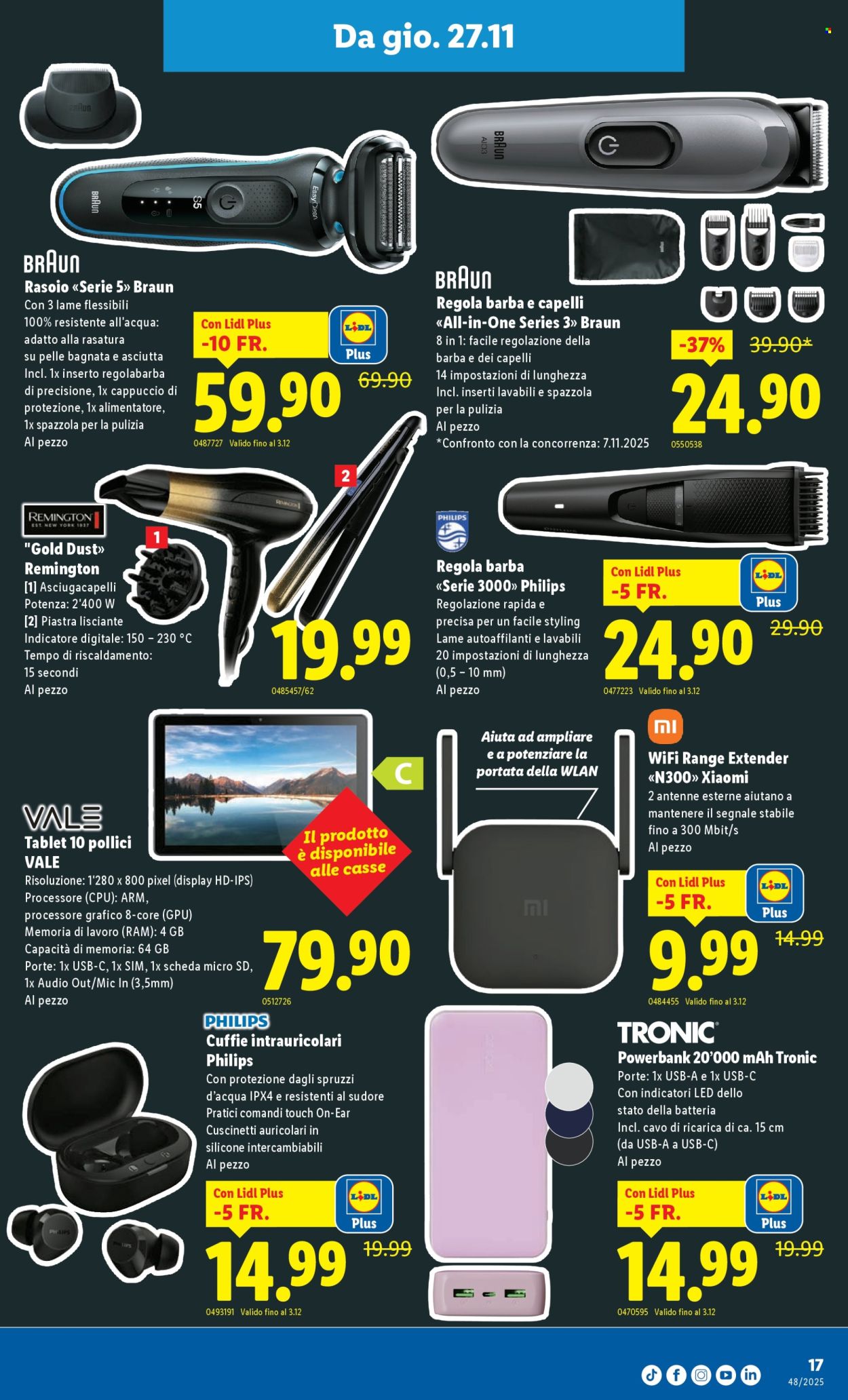 Volantino Lidl - 27.11.2025 - 3.12.2025. Pagina 17. Pagina 17