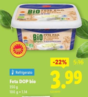 Feta DOP bio