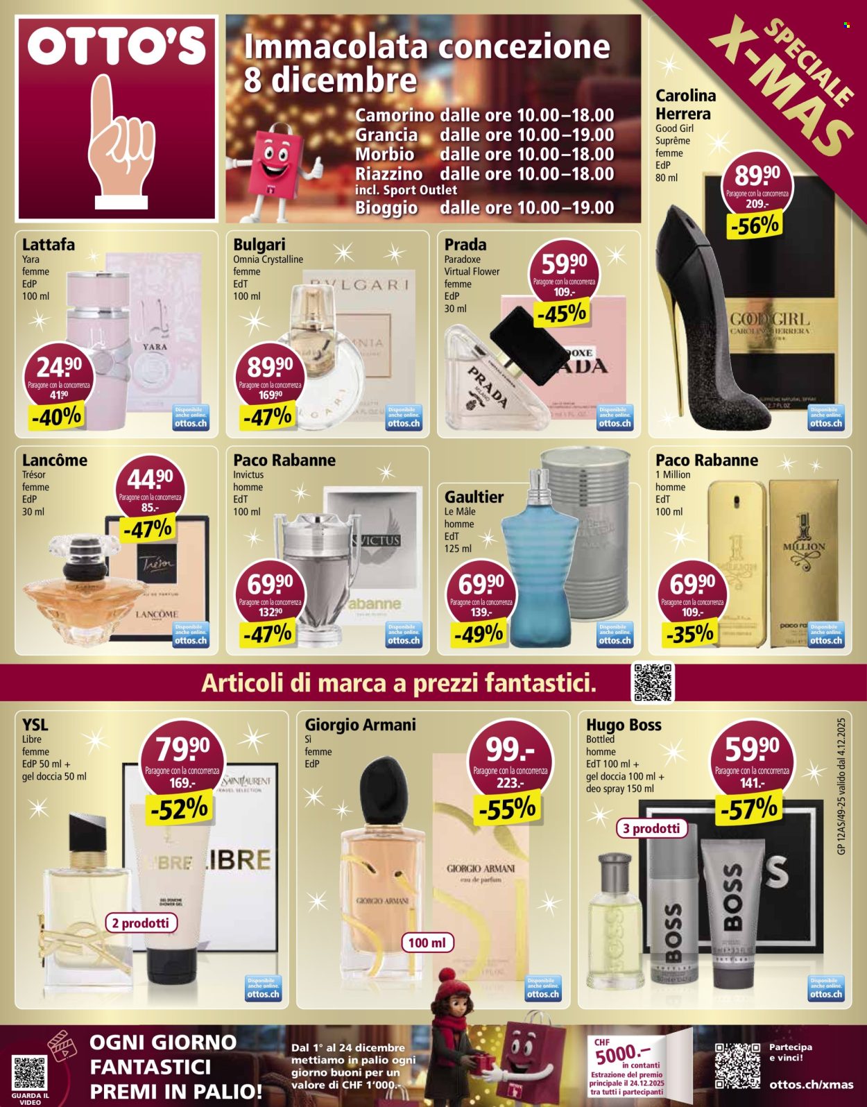 Volantino Otto's. Pagina 1. Pagina 1