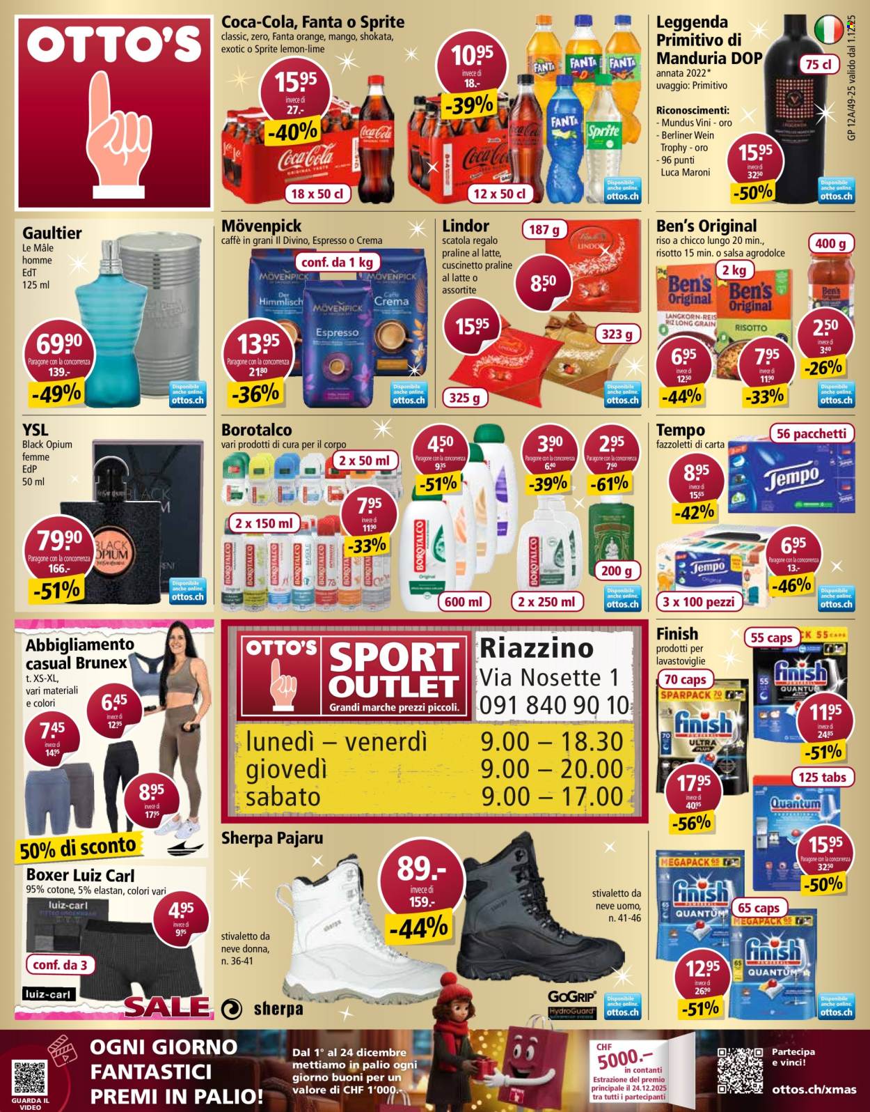 Volantino Otto's - 1.12.2025 - 7.12.2025. Pagina 1. Pagina 1