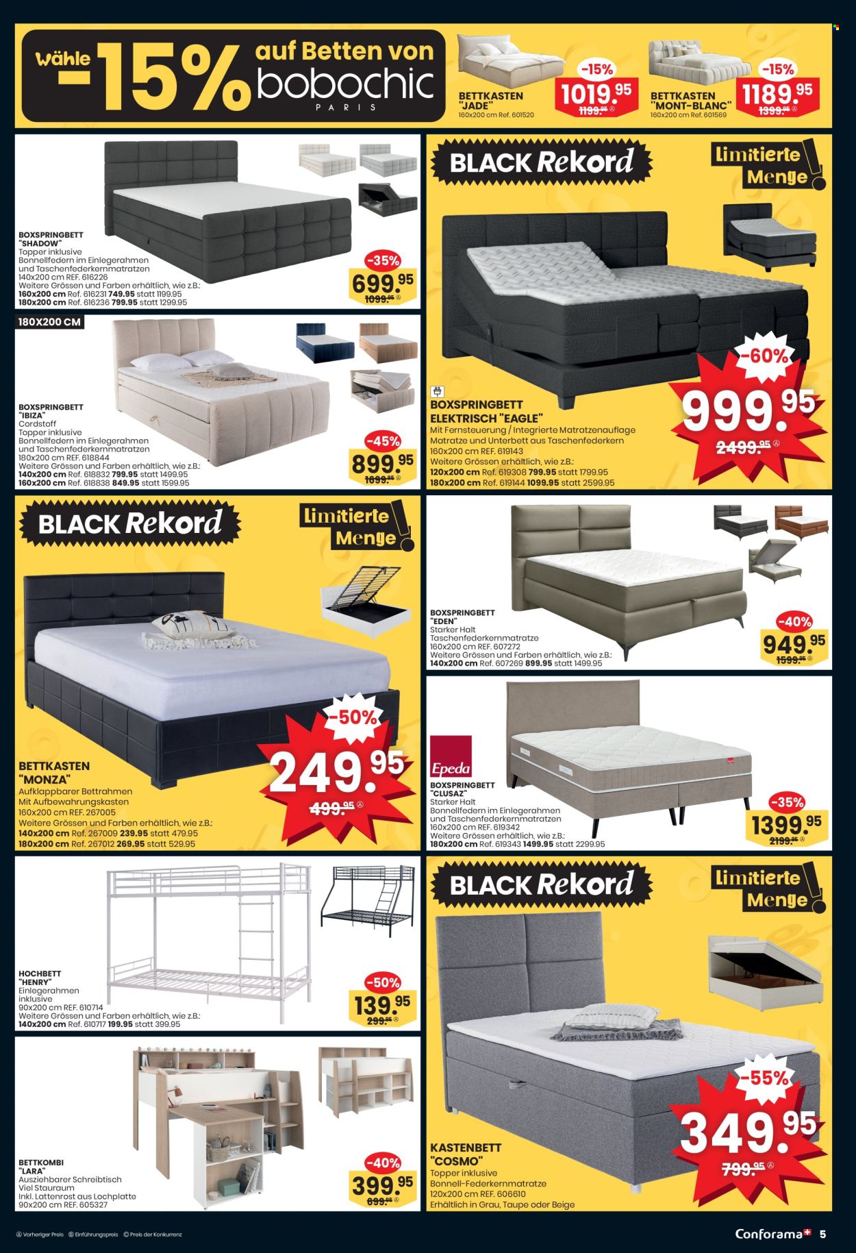 Volantino Conforama - 23.11.2025 - 2.12.2025. Pagina 5. Pagina 5