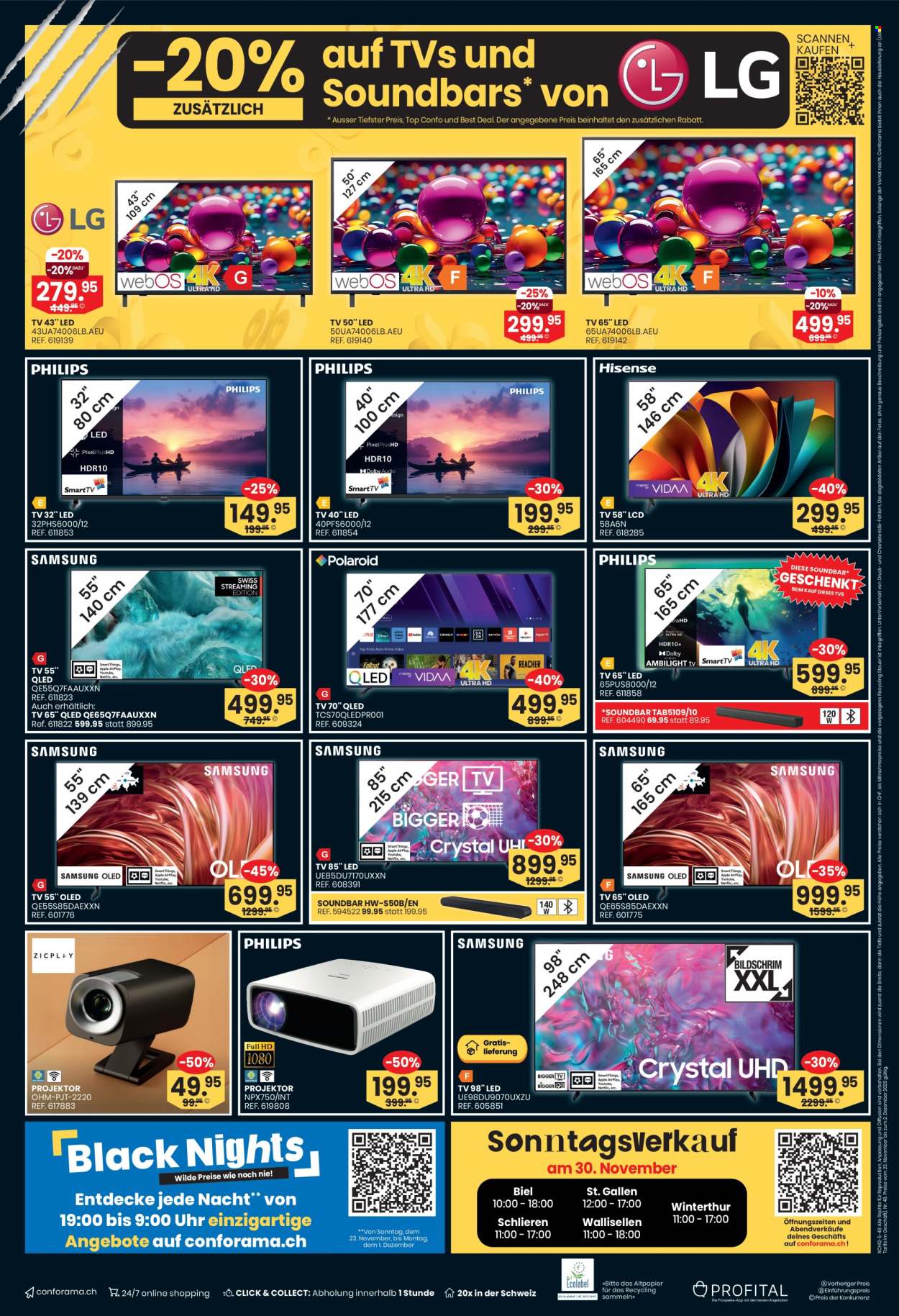 Volantino Conforama - 23.11.2025 - 2.12.2025. Pagina 12. Pagina 12