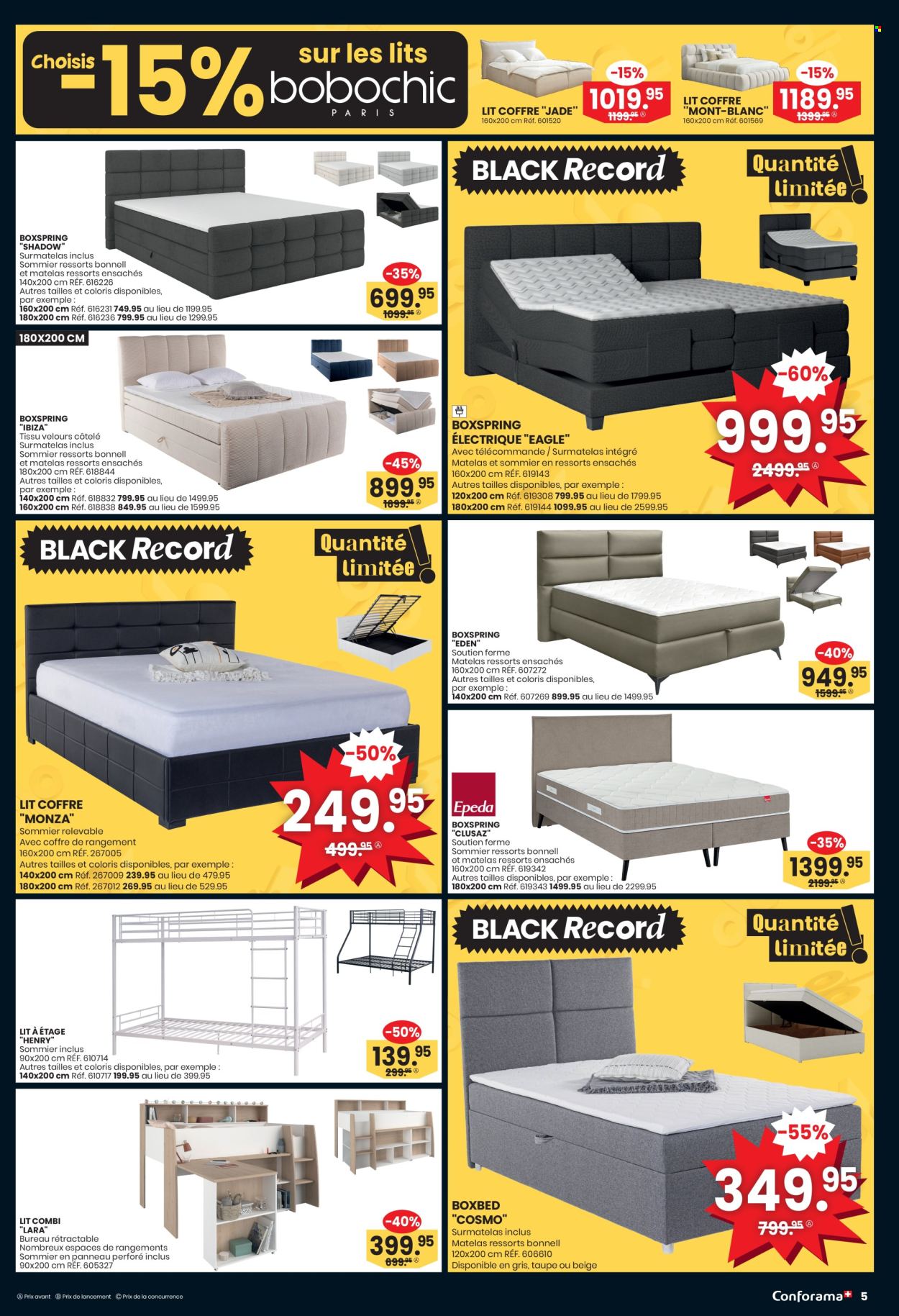 Volantino Conforama - 23.11.2025 - 2.12.2025. Pagina 5. Pagina 5