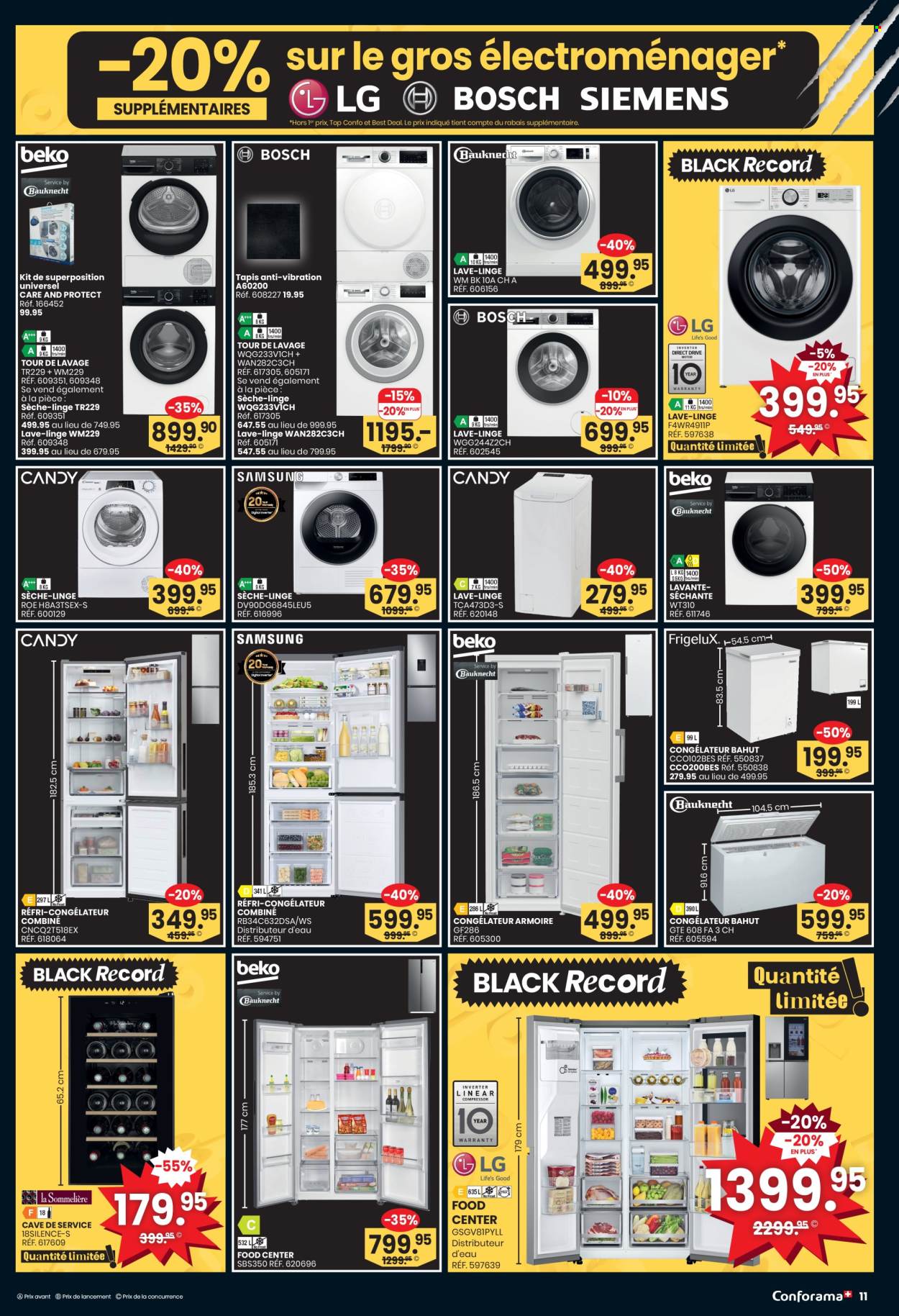 Volantino Conforama - 23.11.2025 - 2.12.2025. Pagina 11. Pagina 11