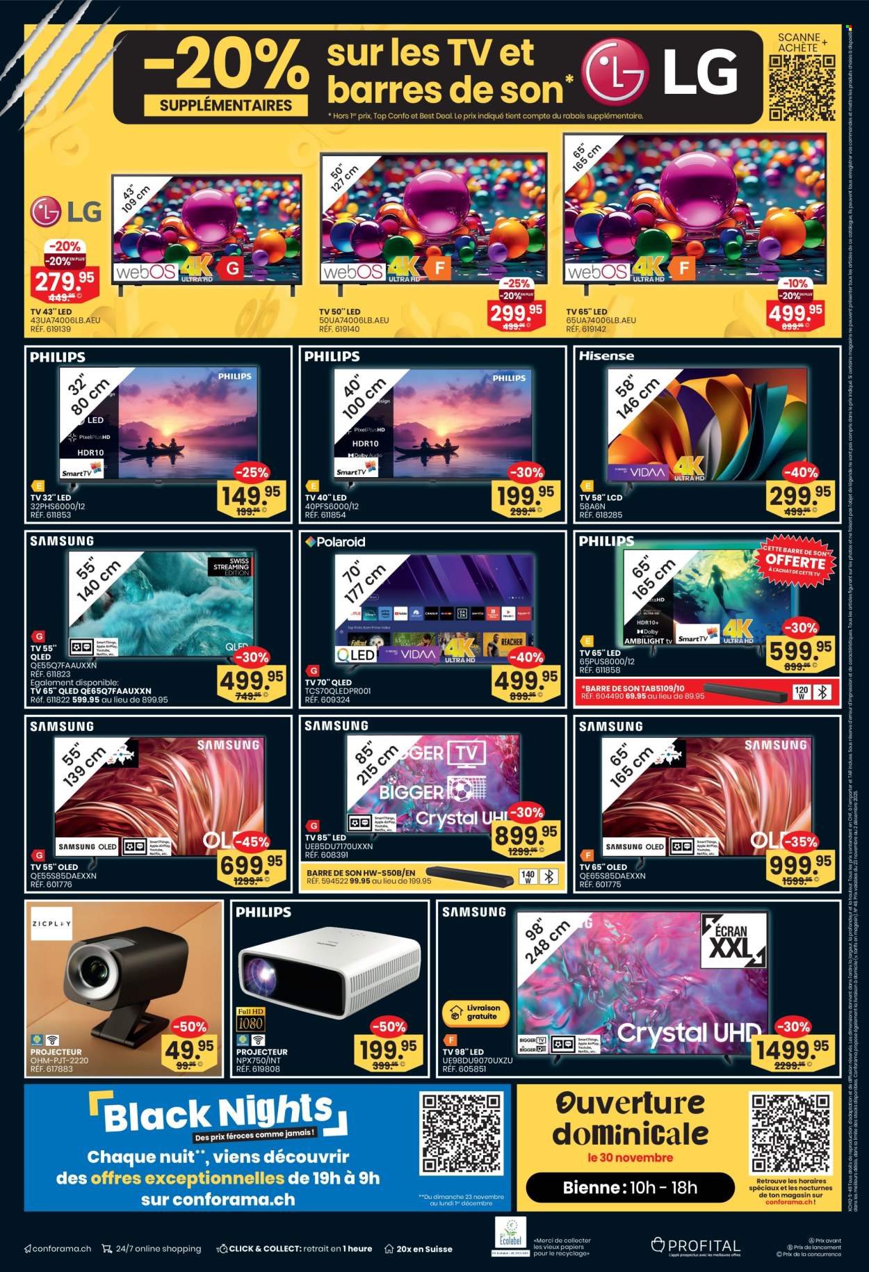 Volantino Conforama - 23.11.2025 - 2.12.2025. Pagina 12. Pagina 12