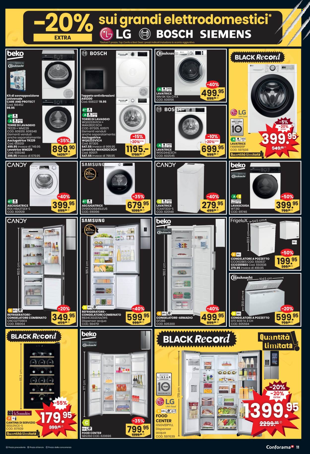 Volantino Conforama - 23.11.2025 - 2.12.2025. Pagina 11. Pagina 11