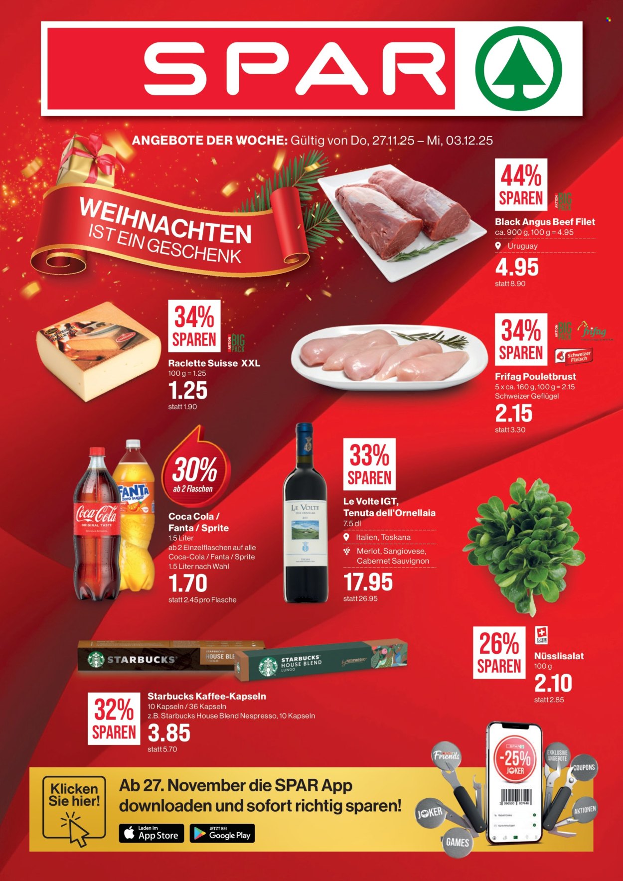 Volantino SPAR - 27.11.2025 - 3.12.2025. Pagina 1. Pagina 1