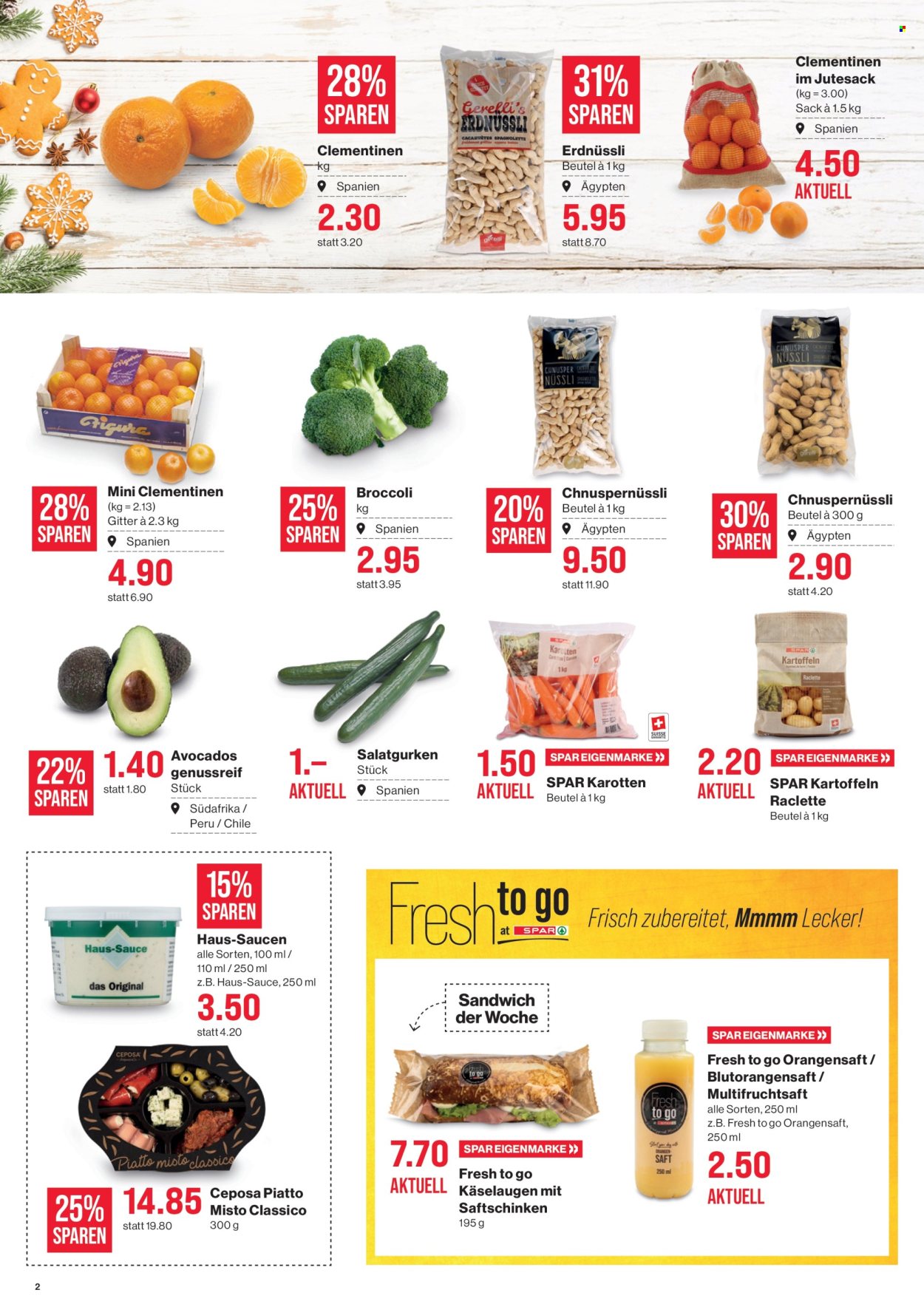 Volantino SPAR - 27.11.2025 - 3.12.2025. Pagina 2. Pagina 2
