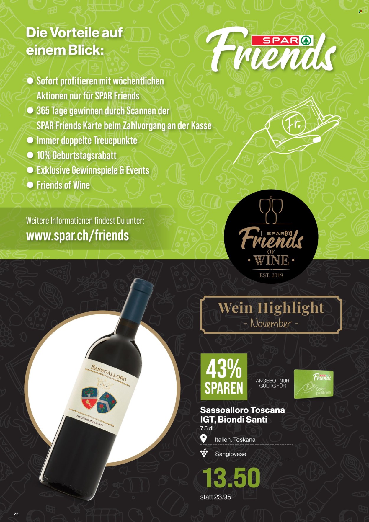 Volantino SPAR - 27.11.2025 - 3.12.2025. Pagina 22. Pagina 22