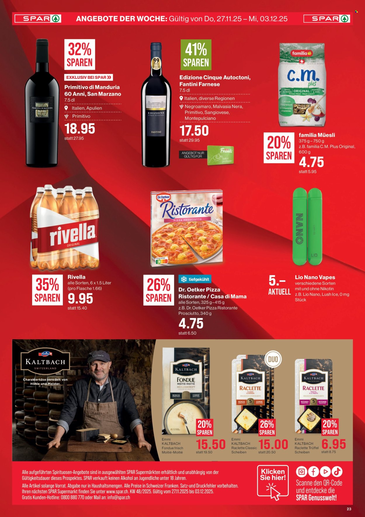 Volantino SPAR - 27.11.2025 - 3.12.2025. Pagina 23. Pagina 23