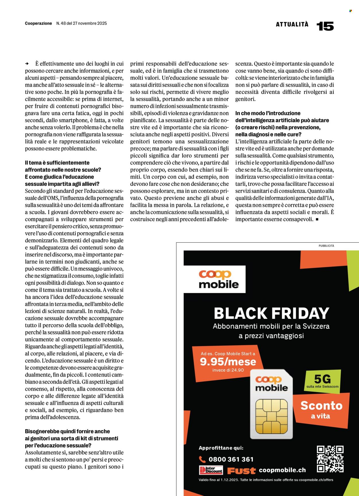 Volantino Coop - 27.11.2025 - 3.12.2025. Pagina 15. Pagina 15