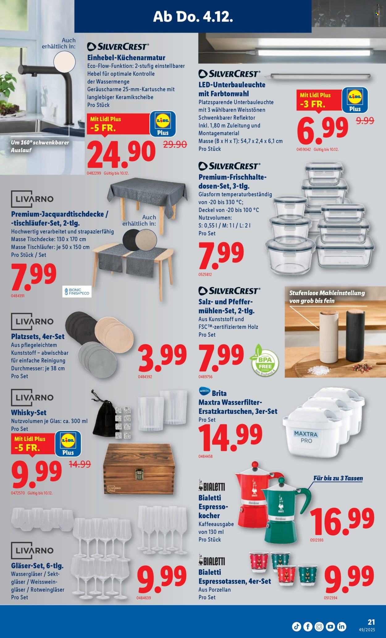 Volantino Lidl - 4.12.2025 - 10.12.2025. Pagina 21. Pagina 21