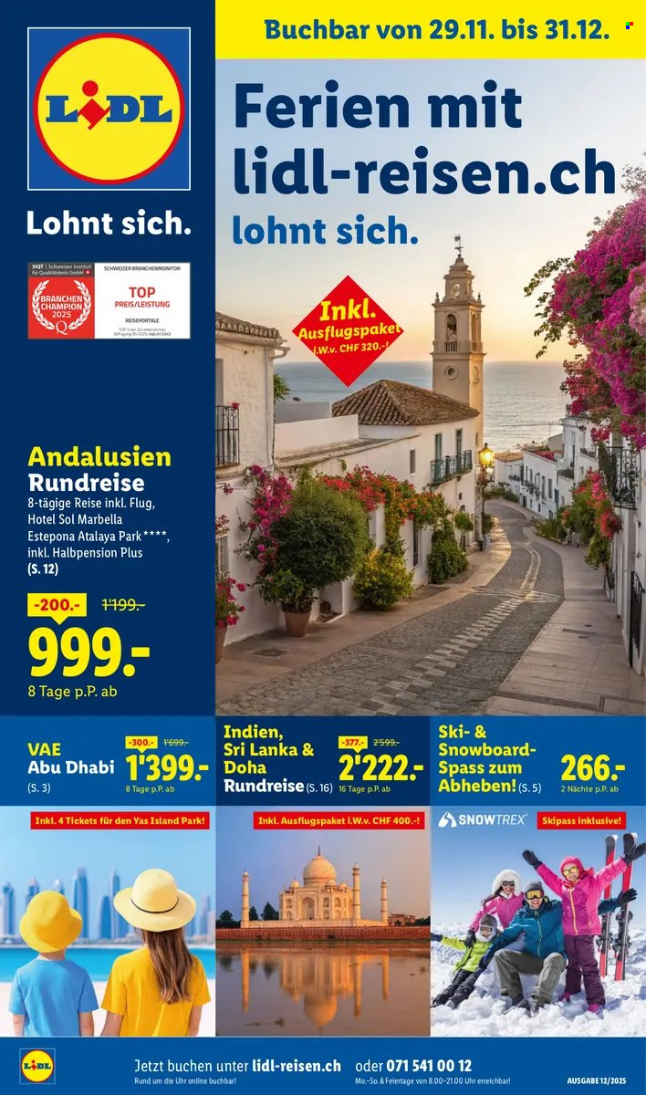 Volantino Lidl - 29.11.2025 - 31.12.2025. Pagina 1. Pagina 1