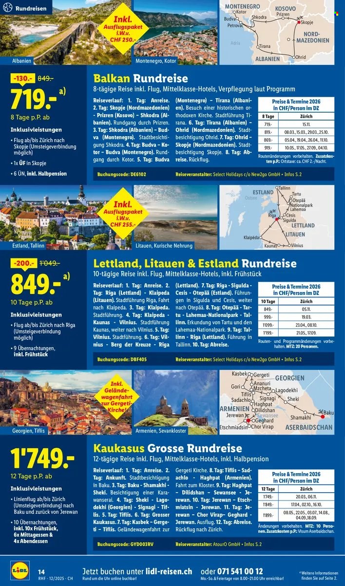 Volantino Lidl - 29.11.2025 - 31.12.2025. Pagina 14. Pagina 14