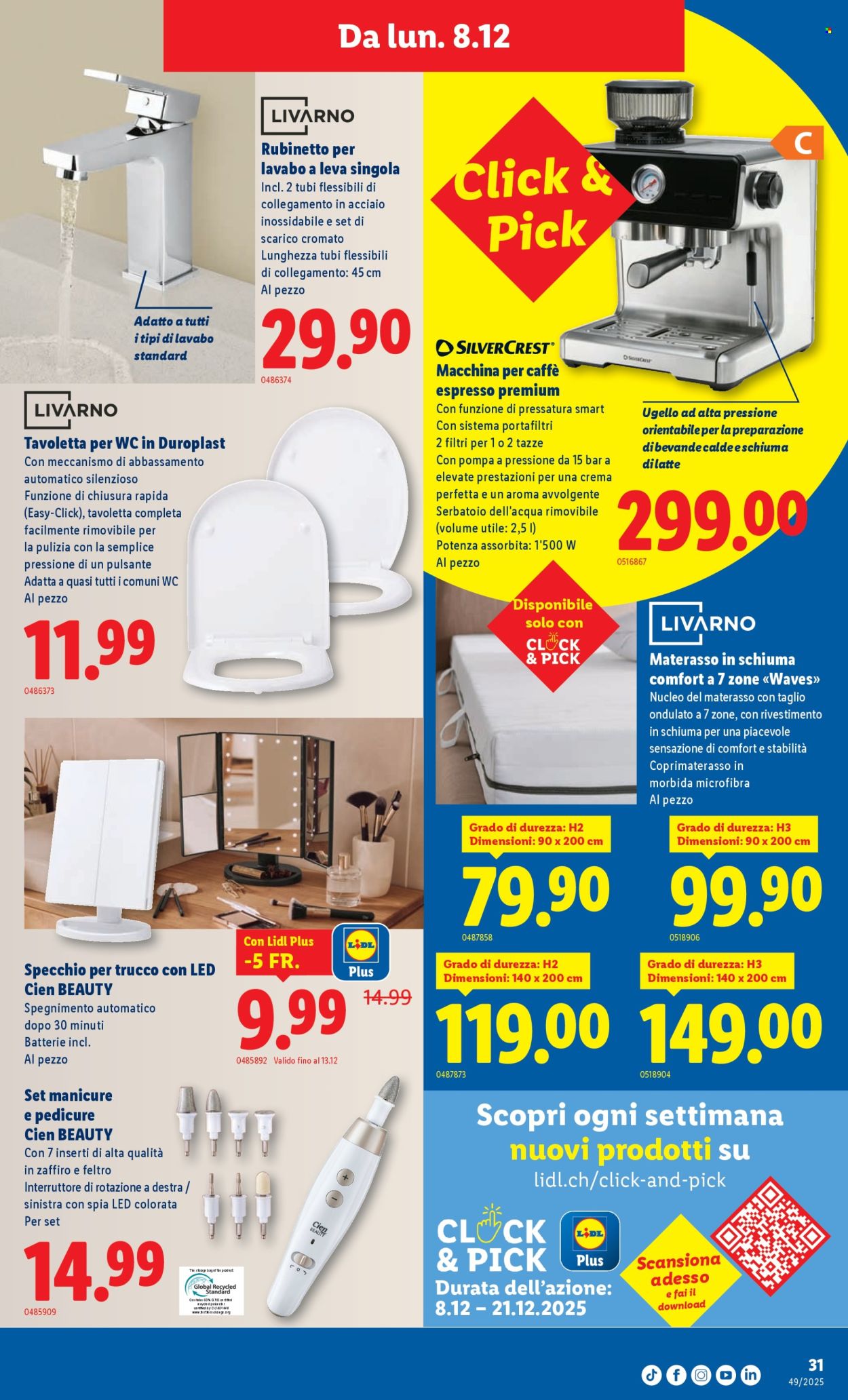Volantino Lidl - 4.12.2025 - 10.12.2025. Pagina 31. Pagina 31