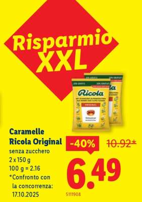 Caramelle Ricola Original