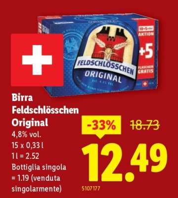 Birra Feldschlösschen Original
