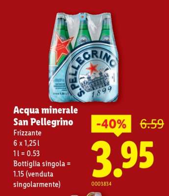 Acqua minerale San Pellegrino