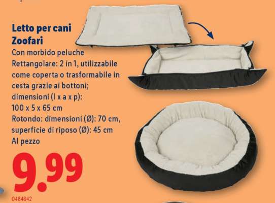 Letto per cani Zoofari