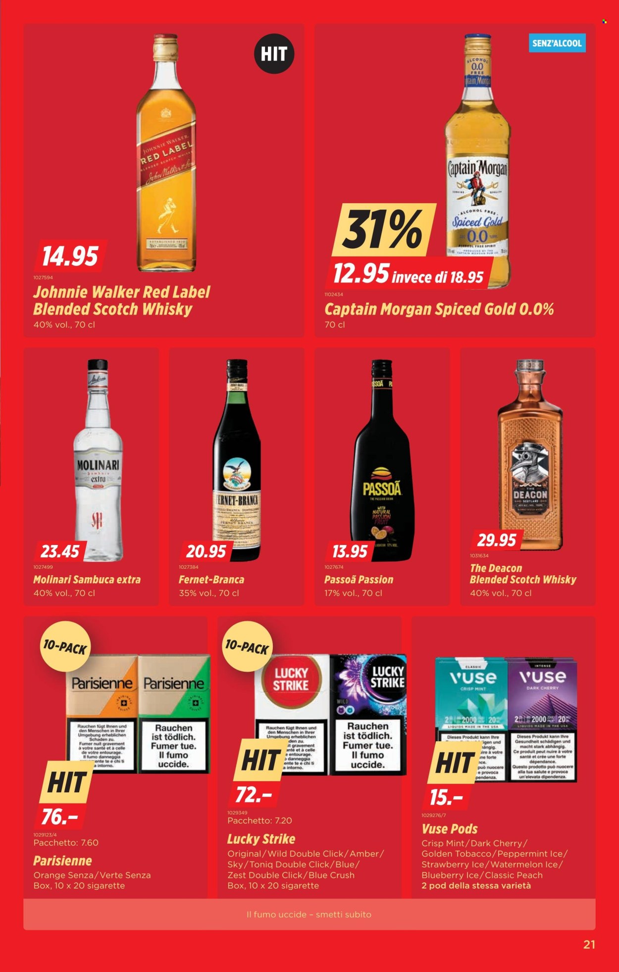 Volantino Denner - 2.12.2025 - 8.12.2025. Pagina 21. Pagina 21