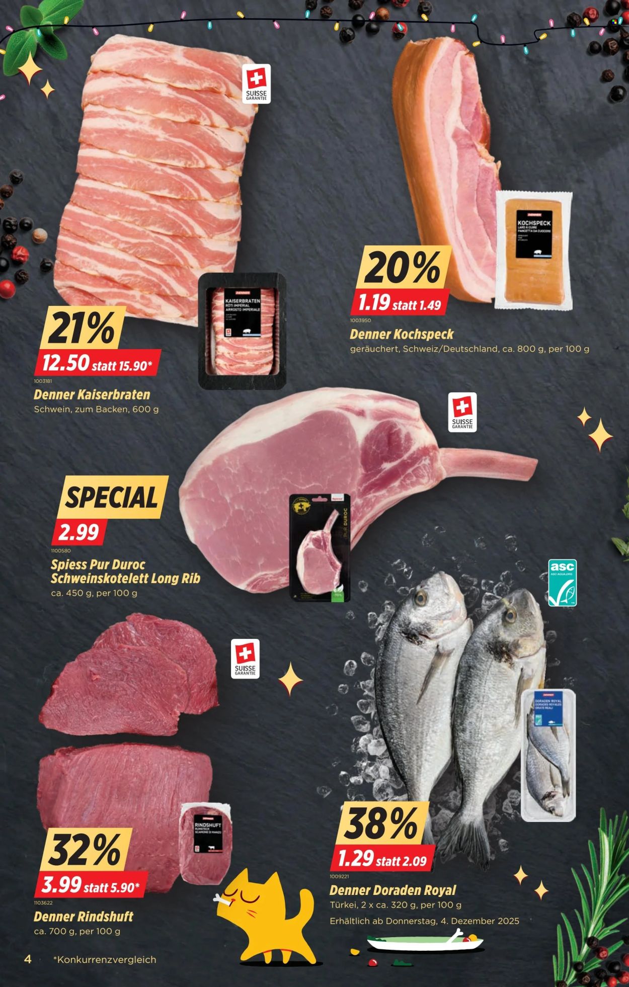 Volantino Denner - 2.12.2025 - 8.12.2025. Pagina 4. Pagina 4